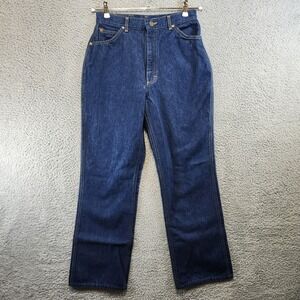 Vintage Eddie Bauer Jeans Womens Size 14 (Fits 28x30) Dark Wash Straight Leg